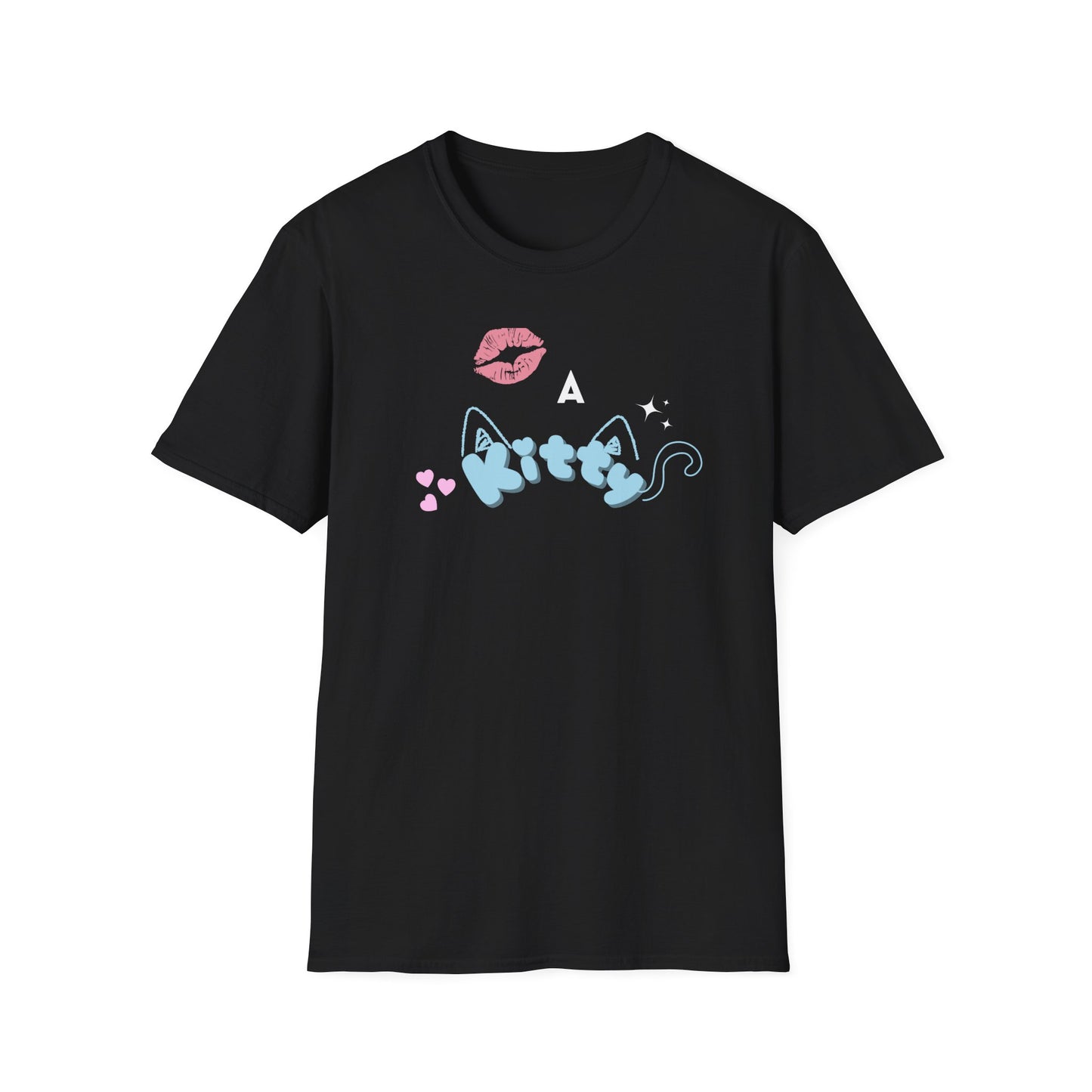 Kiss a Cat Unisex T-Shirt, Fun Graphic Tee, Animal Lover's Gift, Kawaii Apparel, Gift for Cat Lovers, Birthday Present