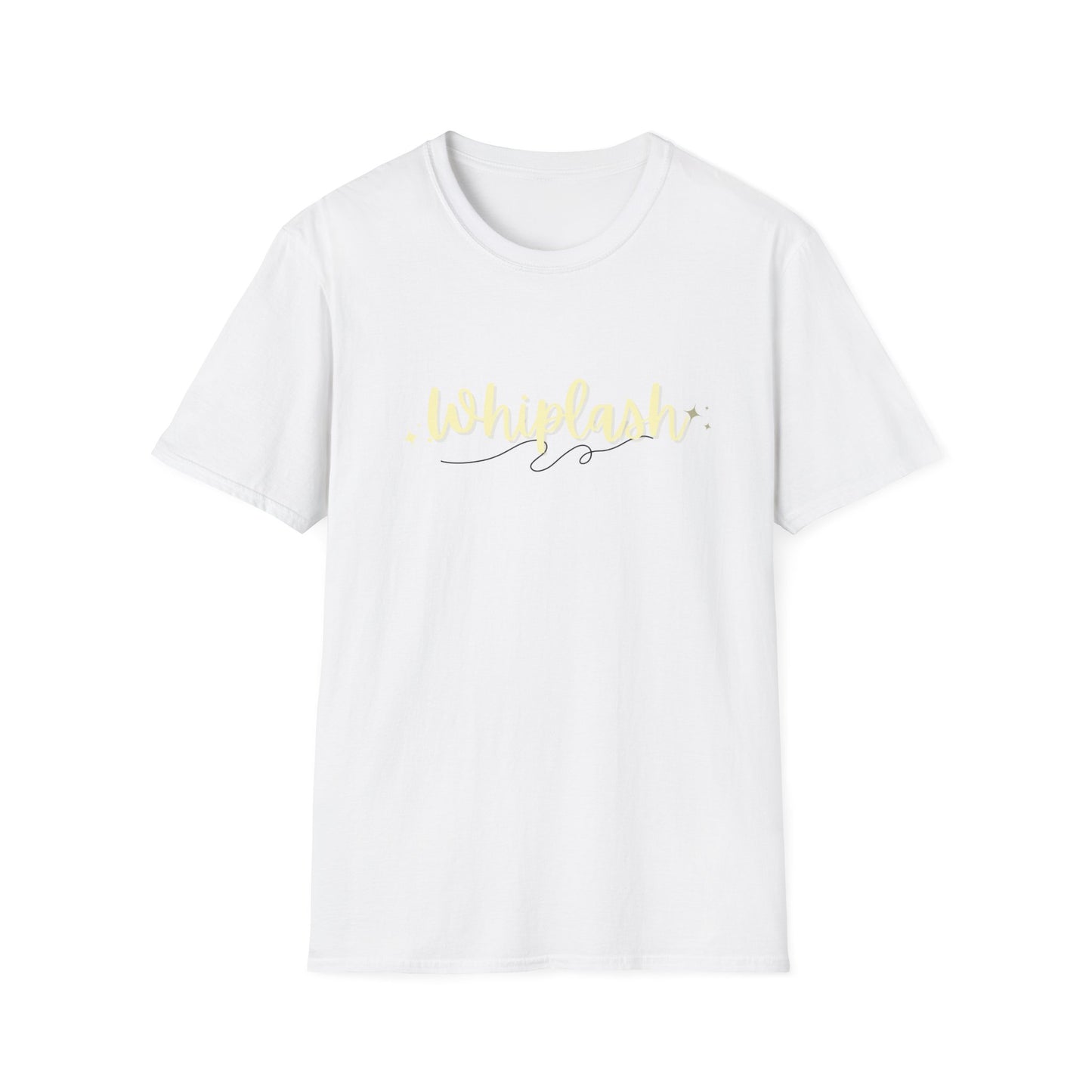 Whiplash Unisex Softstyle T-Shirt, Casual Tee, Gift for Friends, Trendy Shirt, Summer Fashion, Everyday Wear, Birthday Gift