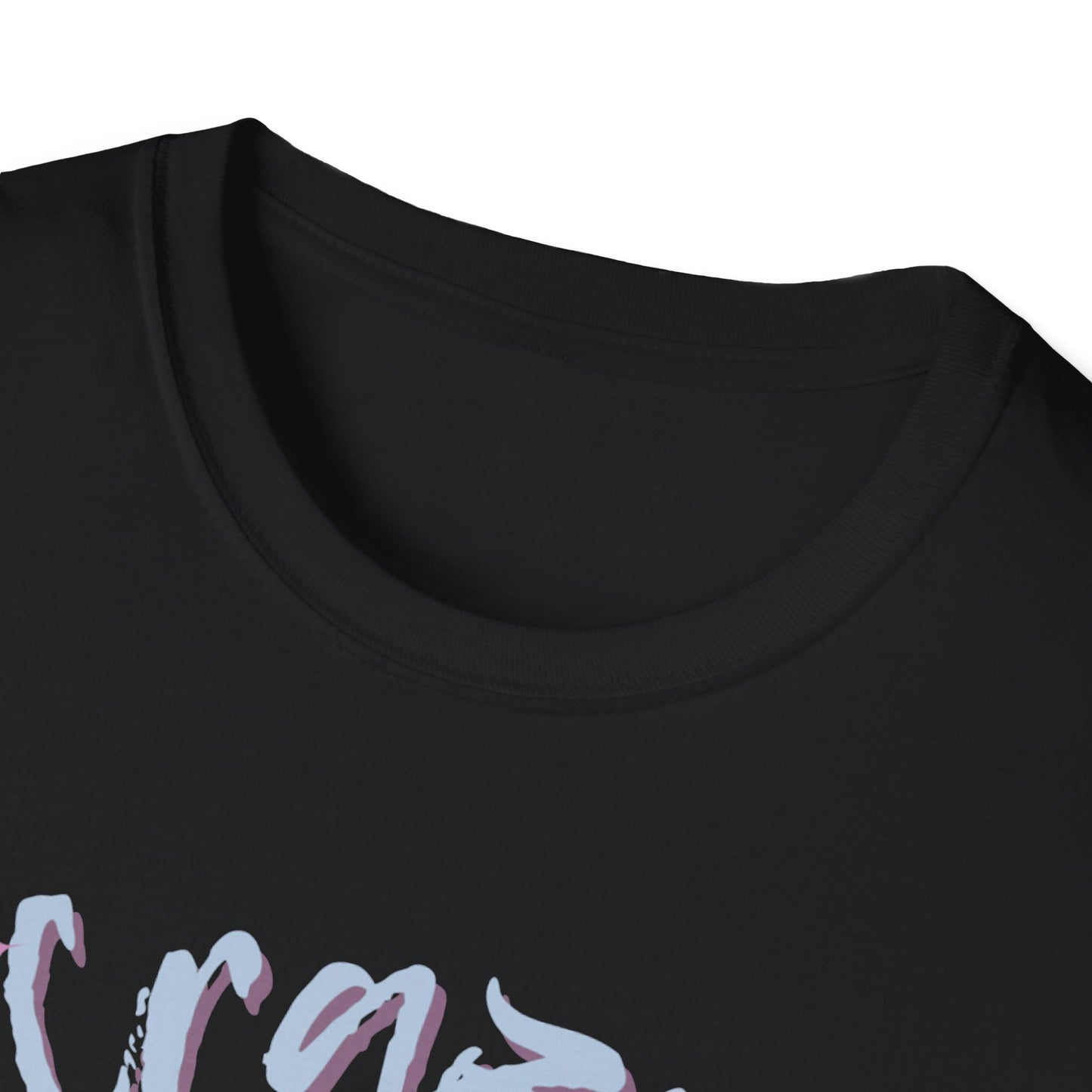 Unisex Softstyle T-Shirt - "CRAZY" Inspirational Tee, Casual Wear, Gift for Friends, Everyday Fashion, Unique Graphic Shirt