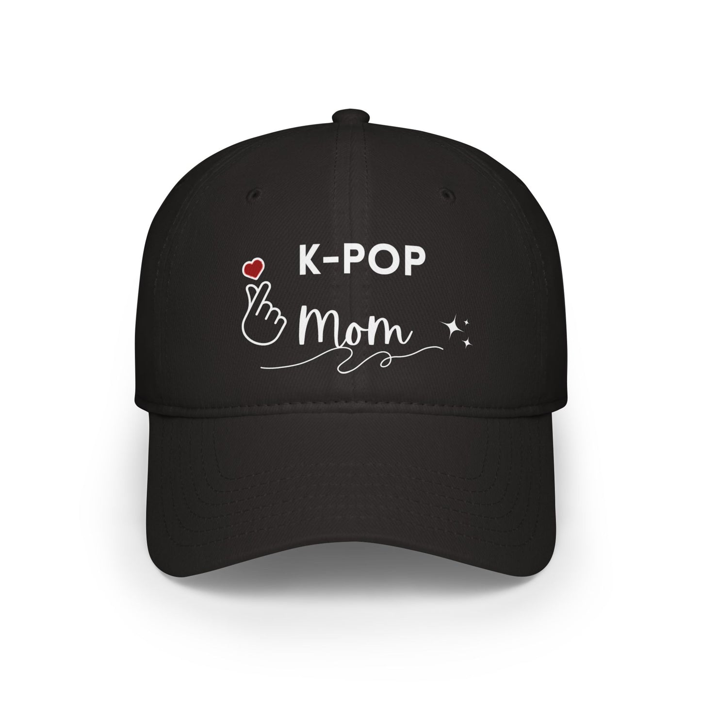 K-Pop Mom Baseball Cap, Trendy Hat for K-Pop Lovers, Gift for Mother's Day, Stylish Accessory for Moms, Adjustable Cap, Cute Fashion Piece