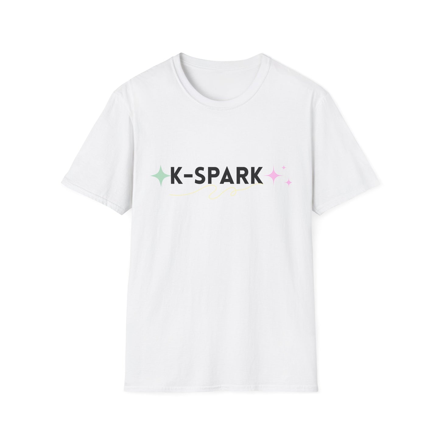 K-SPARK Unisex Softstyle T-Shirt, Casual Everyday Tee, Graphic Tee for Friends, Summer T-Shirt, Unique Gift for Music Lovers, 9 Nation Heart Shirt