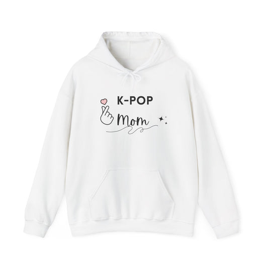 K-Pop Mom Hoodie, Unisex Hooded Sweatshirt, Comfortable Lightweight Hoodie, Gift for K-Pop Fans, Music Lover Apparel