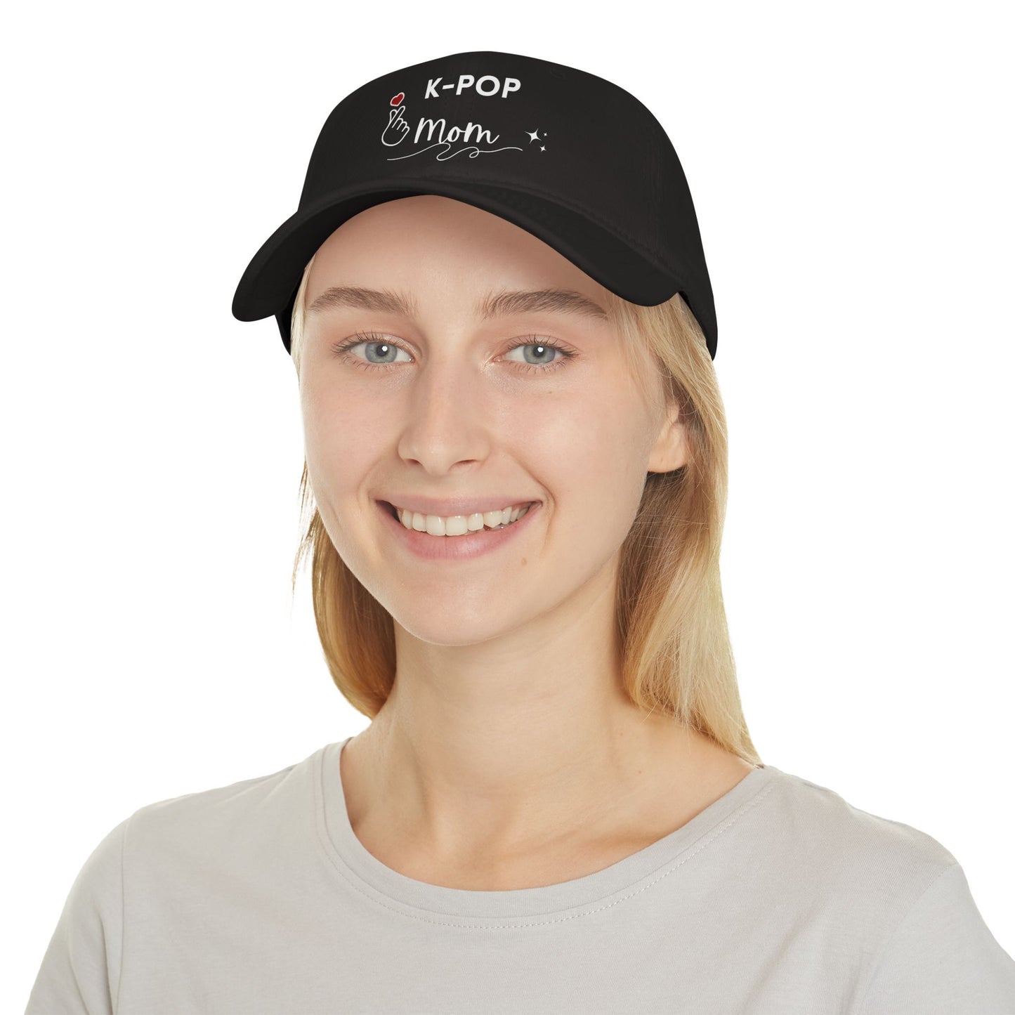 K-Pop Mom Baseball Cap, Trendy Hat for K-Pop Lovers, Gift for Mother's Day, Stylish Accessory for Moms, Adjustable Cap, Cute Fashion Piece