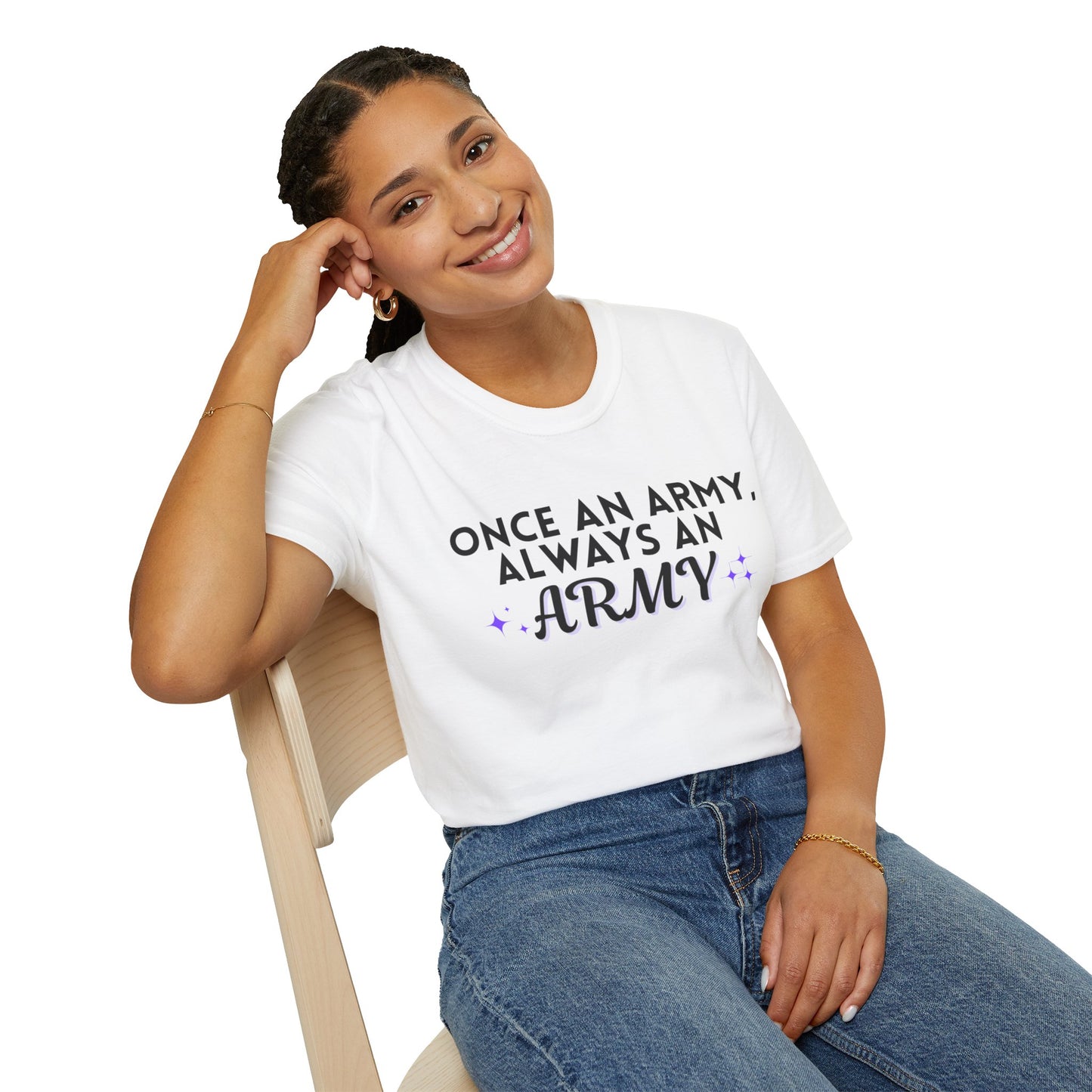 Always an Army T-Shirt, Support Our Troops Tee, Unisex Military Shirt, Gift for Veterans, Patriotic Apparel