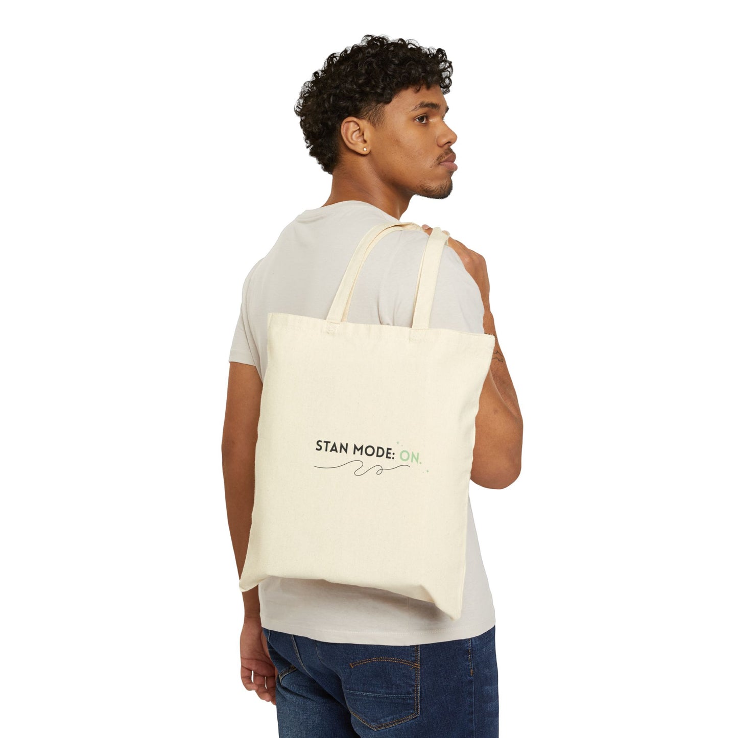 Stylish K-Pop Inspired Cotton Canvas Tote Bag - Eco-Friendly, Gift for Students, Everyday Use, Grocery Shopping, Beach, Library
