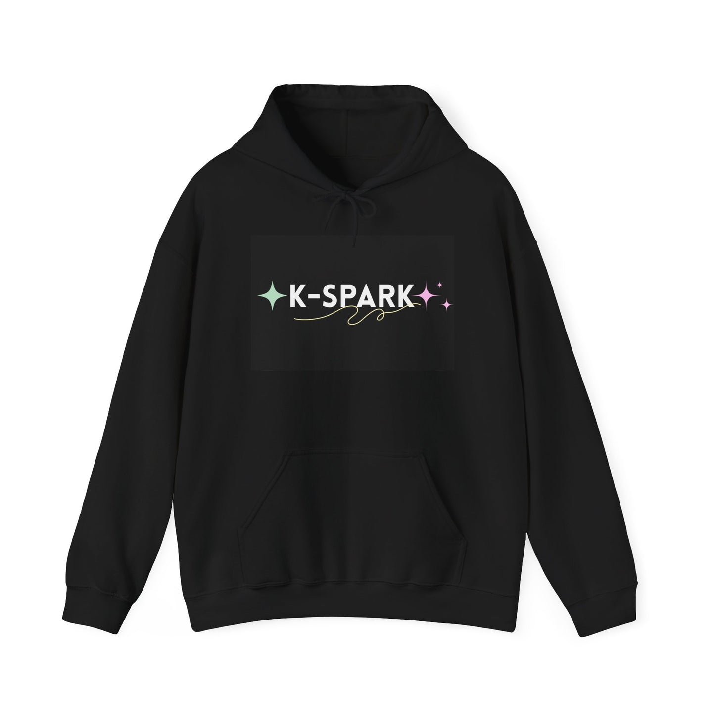 K-Pop QR Code Hoodie, Unisex Heavy Blend™ Sweatshirt for Fans, Gift for Music Lovers, Trendy Streetwear, Personalized Apparel