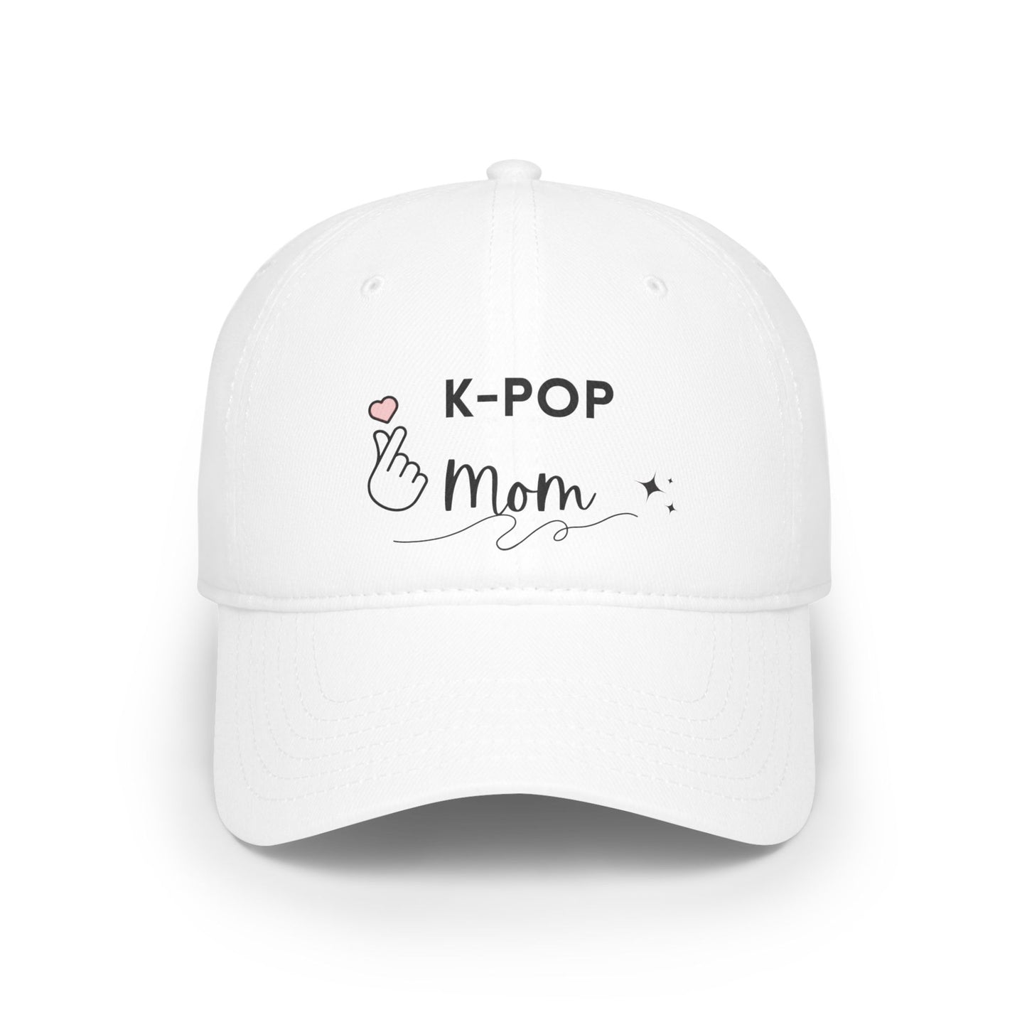 K-Pop Mom Baseball Cap, Trendy Hat for K-Pop Lovers, Gift for Mother's Day, Stylish Accessory for Moms, Adjustable Cap, Cute Fashion Piece