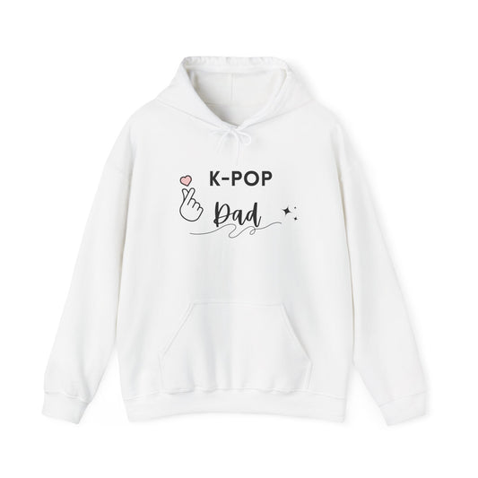 K-Pop Dad Hoodie, Unisex Sweatshirt for Music Lovers, Father's Day Gift, Trendy Pullover, Perfect for Casual Wear, Gift for Dad