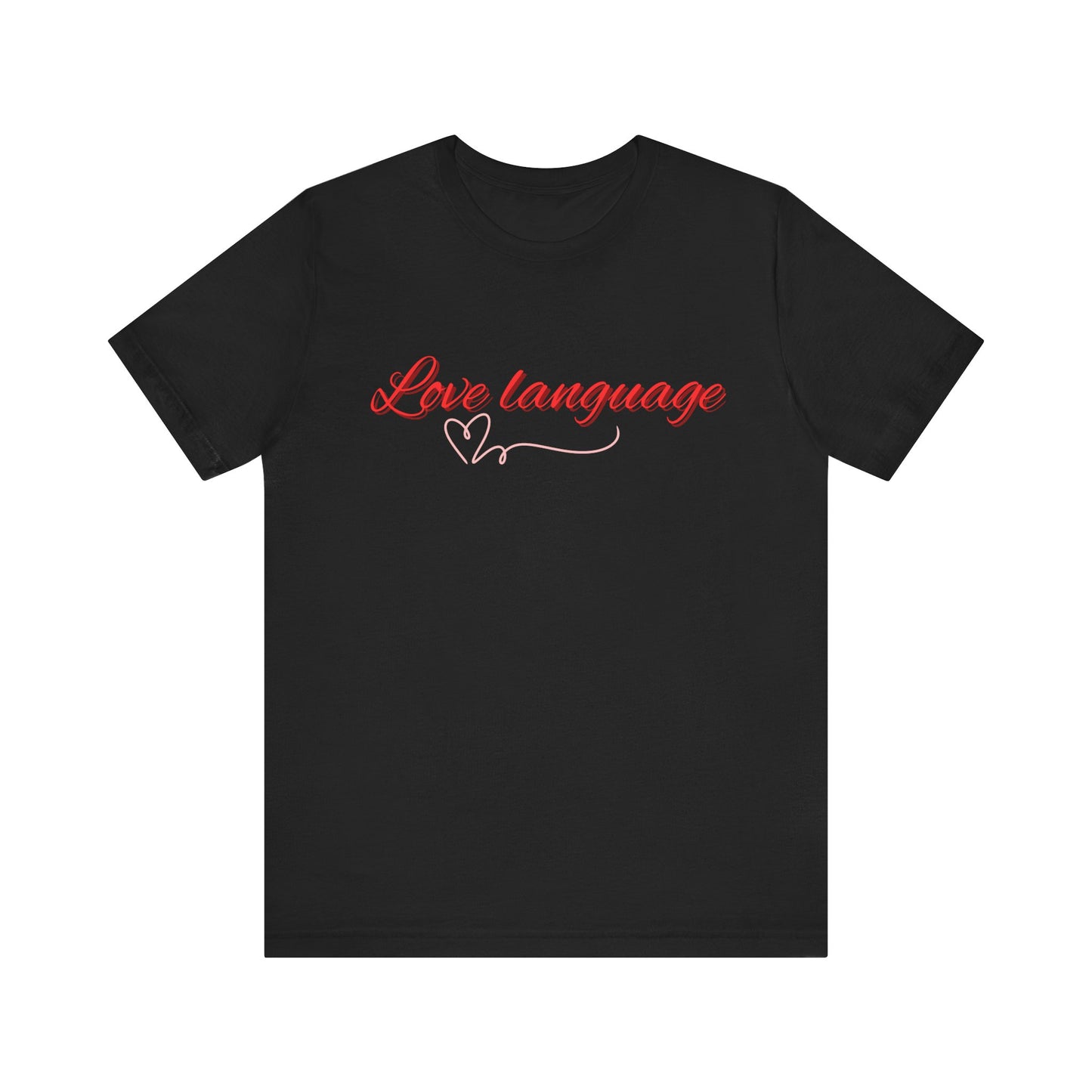 Love Language Tee, Unisex Graphic T-Shirt, Funny Couples Gift, Heartfelt Conversation Starter, Valentine's Day Apparel, [...]