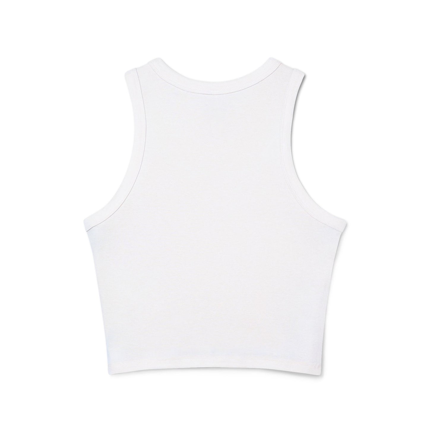 Chic Women's Racer Tank Top - Bad Desires Graphic Tee, Summer Essential, Casual Wear, Gifts for Her, Workout Top