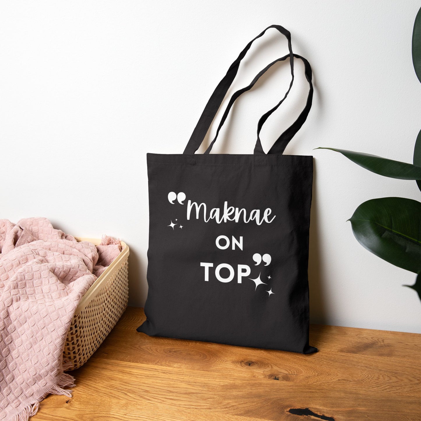 Stylish K-pop Meme Cotton Tote Bag - Perfect for Everyday Use, Shopping, Gifts, Eco-Friendly, Personalization Available!
