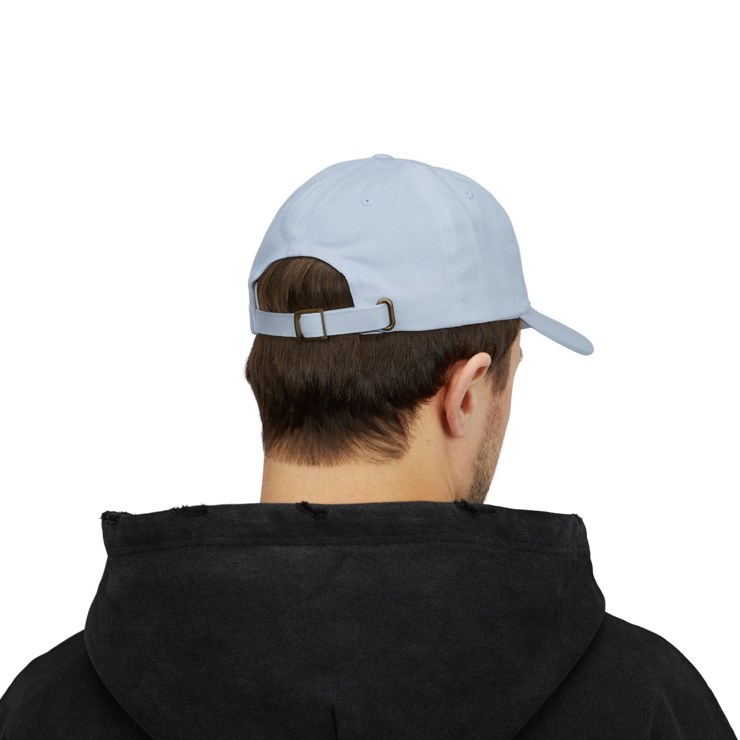 Stylish Dad Cap with 'The Maknae' Text | Trendy White Baseball Hat for Casual Wear, Gift for Dads, Summer Accessory, Unisex Cap