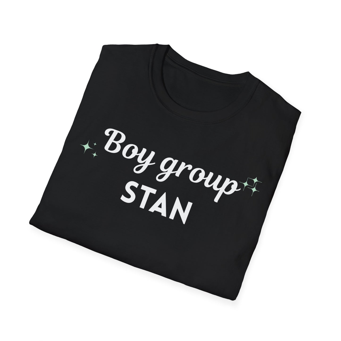 Boy Group Stan T-Shirt | Unisex Softstyle Tee for Fans | Perfect for Concerts, Casual Wear, Gifts