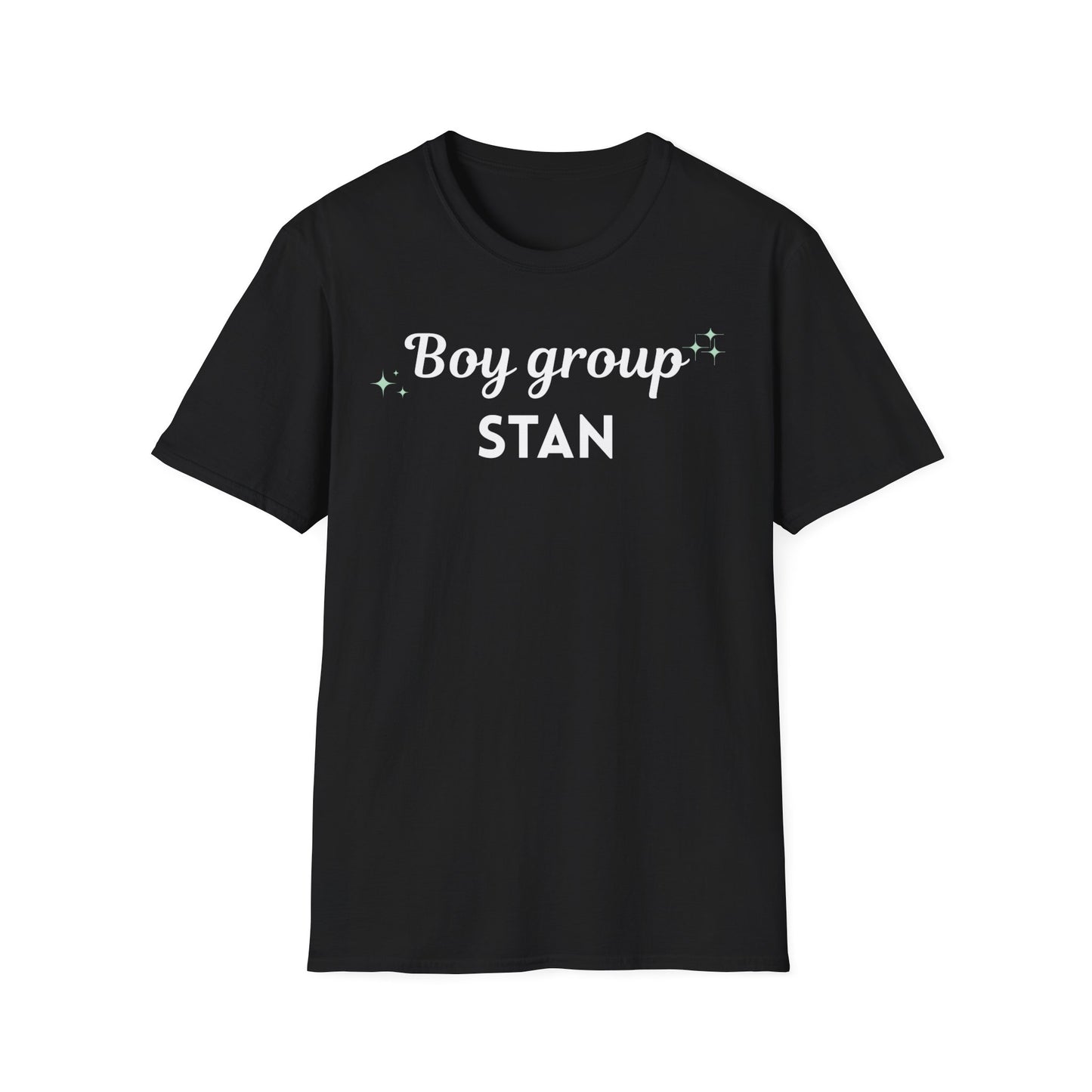 Boy Group Stan T-Shirt | Unisex Softstyle Tee for Fans | Perfect for Concerts, Casual Wear, Gifts