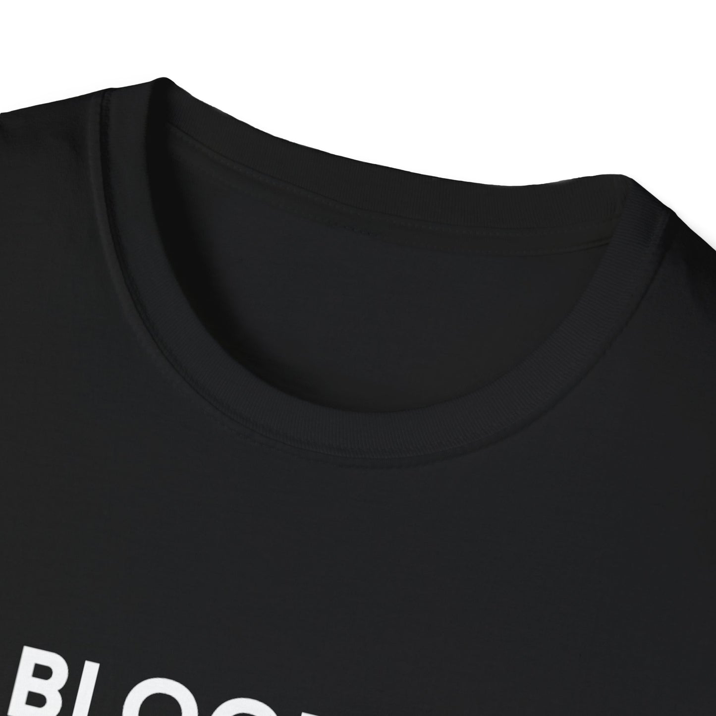 Unisex Softstyle T-Shirt with 'My Blood Type?' Design, Casual Gift, Fun Apparel, Birthday, Everyday Wear, Unique Statement Tee