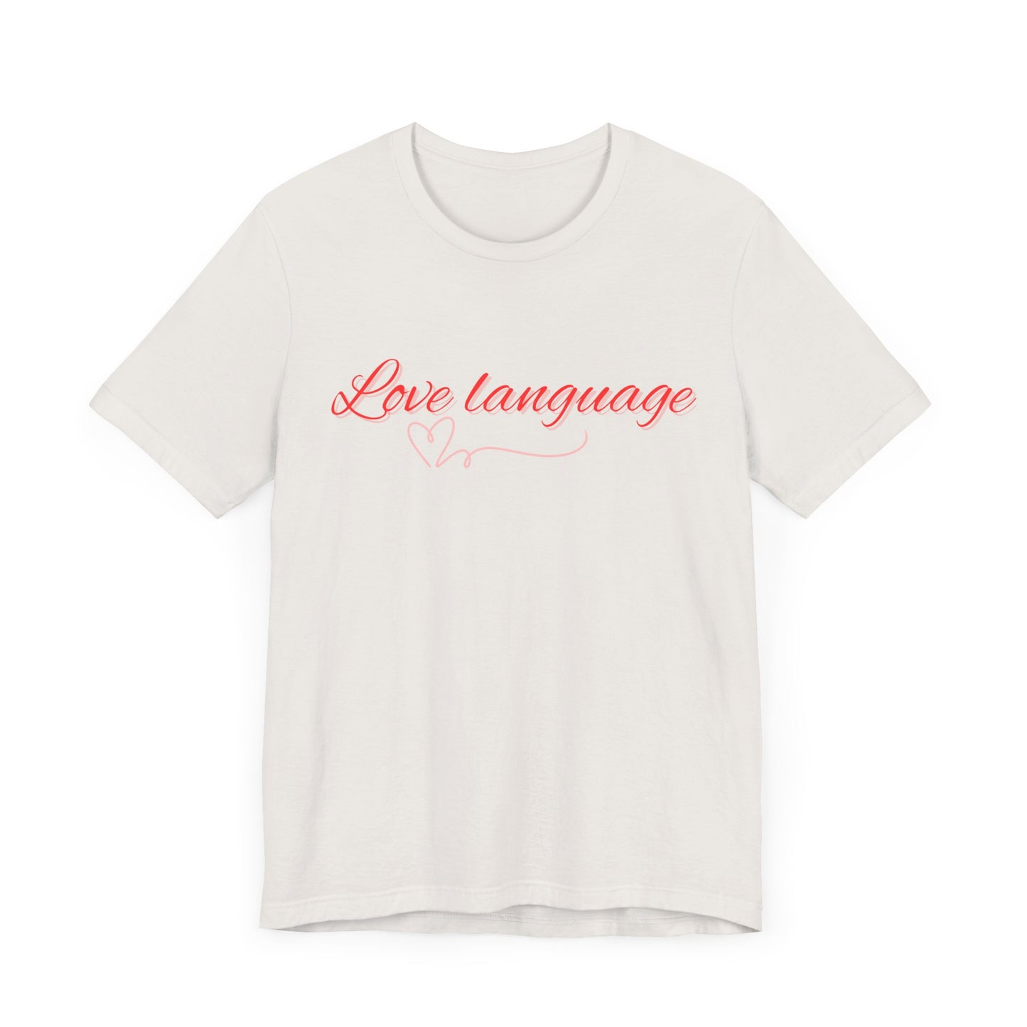 Love Language Tee, Unisex Graphic T-Shirt, Funny Couples Gift, Heartfelt Conversation Starter, Valentine's Day Apparel, [...]