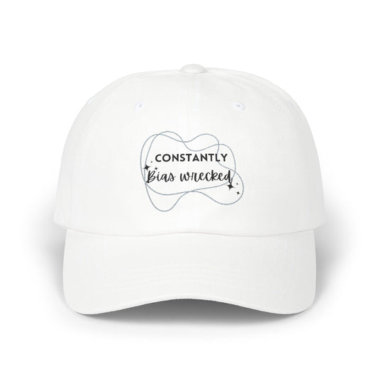 Constantly Bias Wrecked Dad Cap, Funny Cap, Unisex Hat, Gift for Dads, Casual Style, Everyday Wear, Statement Headwear