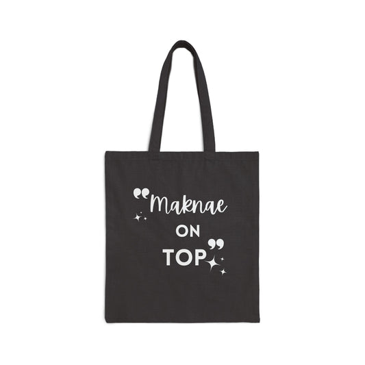 Stylish K-pop Meme Cotton Tote Bag - Perfect for Everyday Use, Shopping, Gifts, Eco-Friendly, Personalization Available!