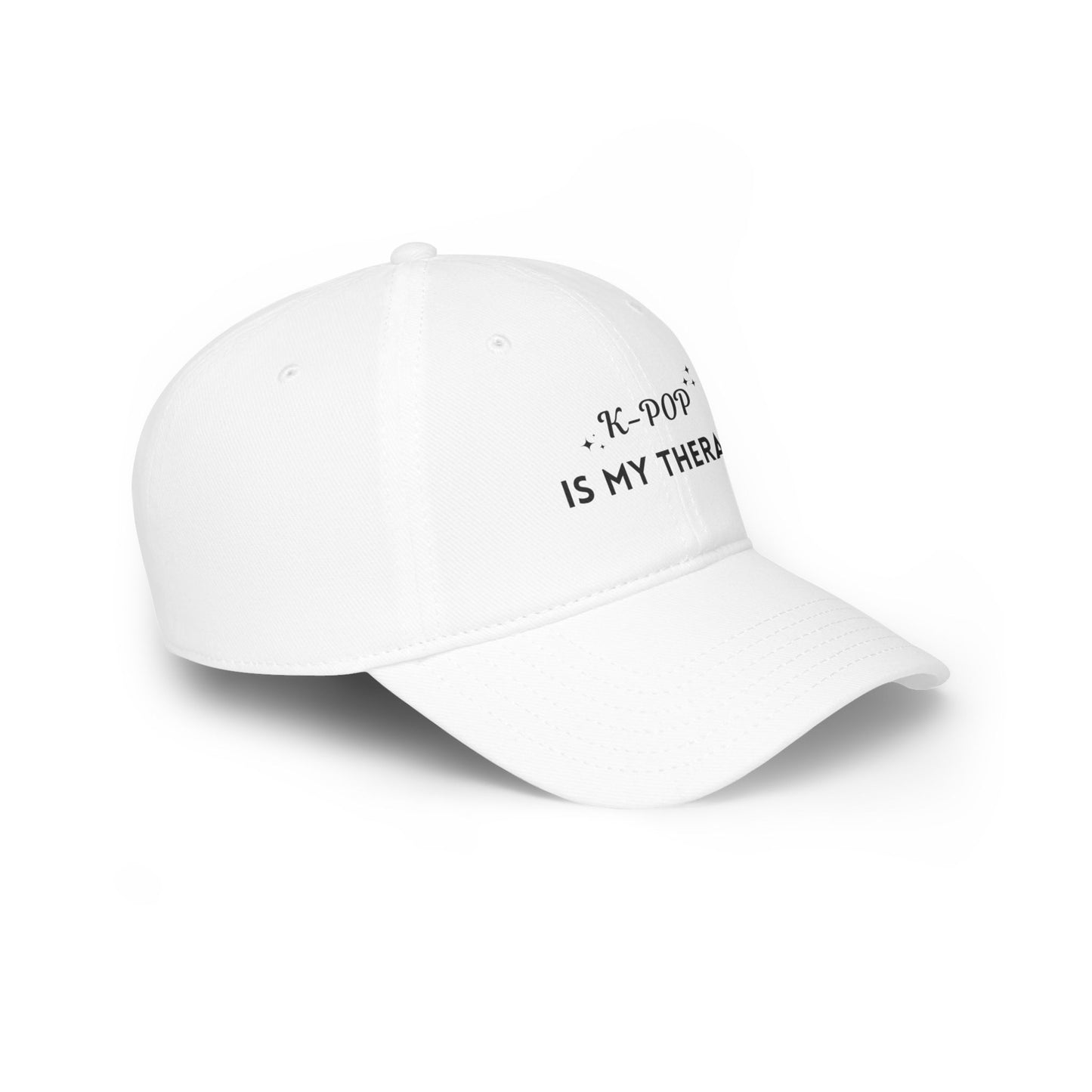 K-Pop is Therapy Baseball Cap, Trendy Hat for Music Lovers, Perfect Gift for Fans, Casual Wear, Festivals, Birthday