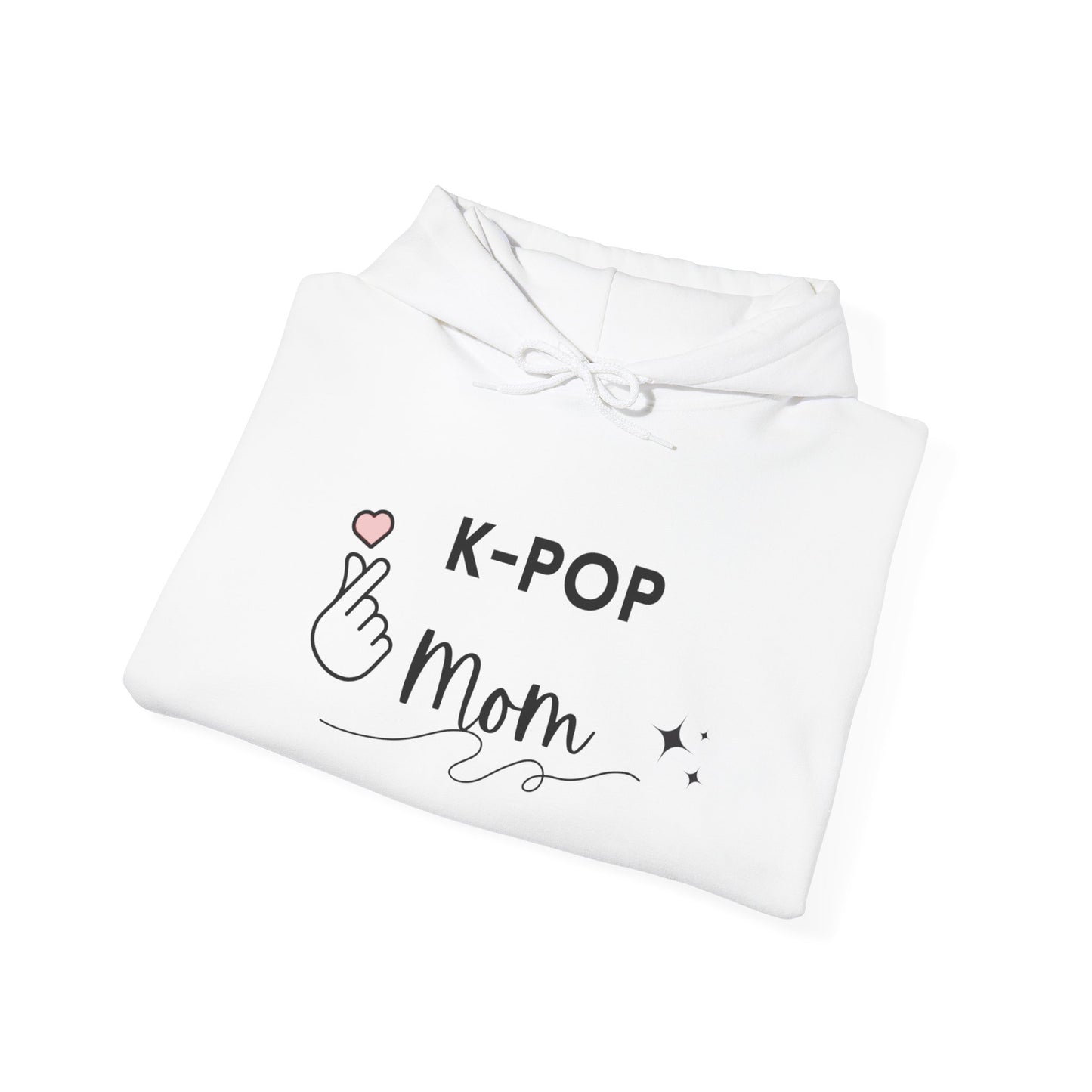 K-Pop Mom Hoodie, Unisex Hooded Sweatshirt, Comfortable Lightweight Hoodie, Gift for K-Pop Fans, Music Lover Apparel