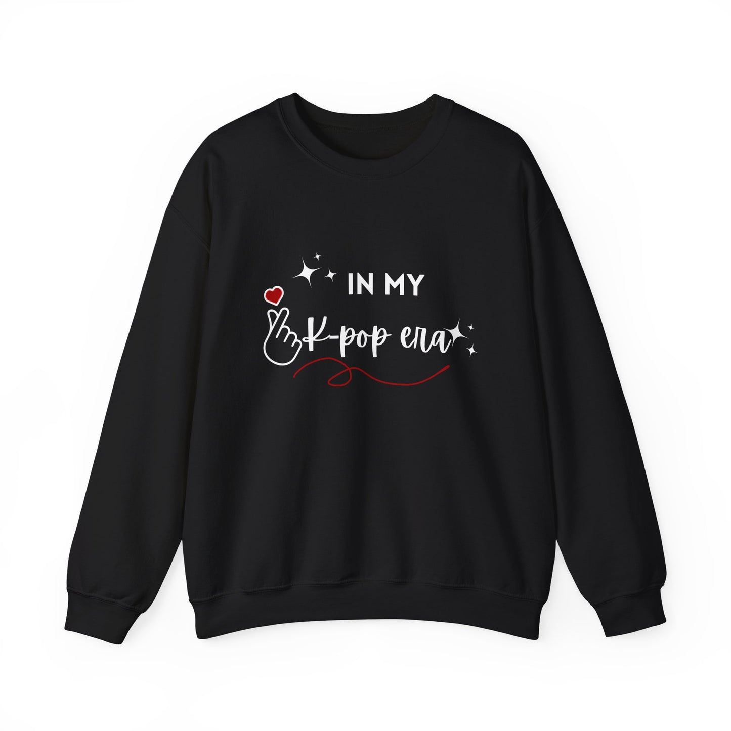 K-Pop Era Crewneck Sweatshirt, Cute Unisex K-Pop Sweatshirt, Cozy Gift for Fans, Trendy Streetwear, Soft Casual Sweatshirt